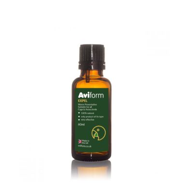 Expel for cage and aviary birds